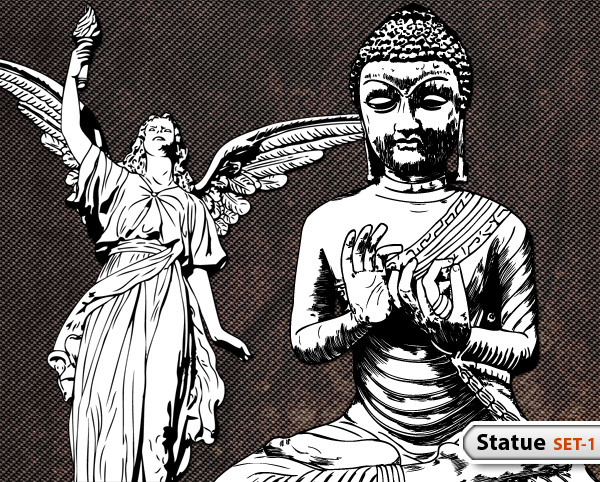 Statue Vector -Set-1