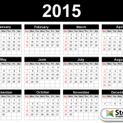 2015 calendar template photoshop download