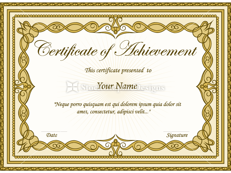 Certificate Border Vector Set-2 