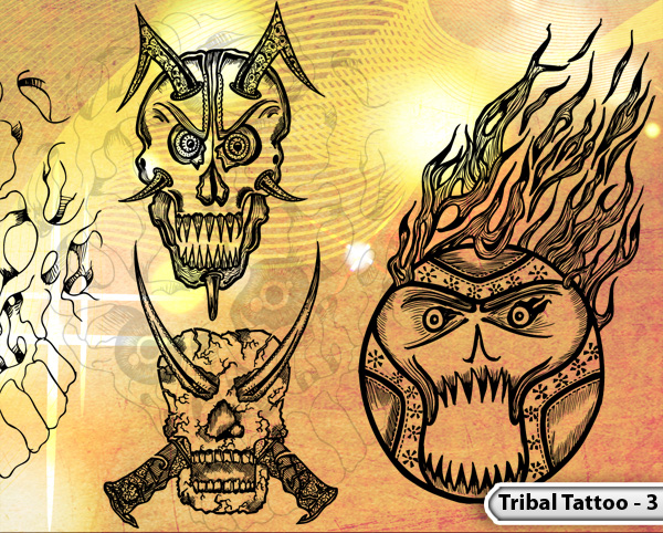 Vol.3 : Tattoo Tribal Designs
