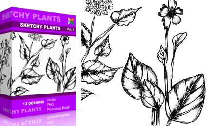 Vol.5 : Sketchy Plants
